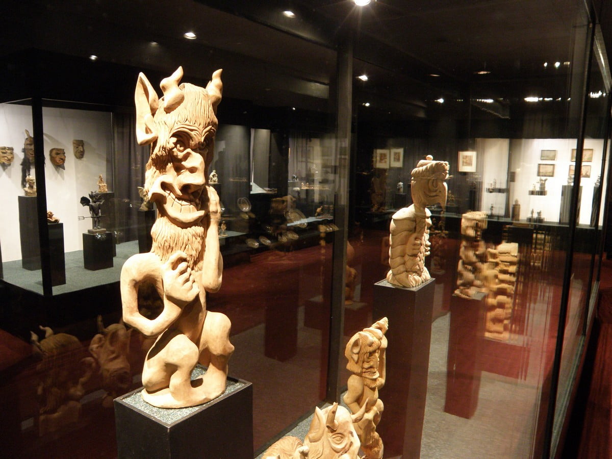 Collection of Antanas Žmuidzinavičius in Devils Museum Lithuania