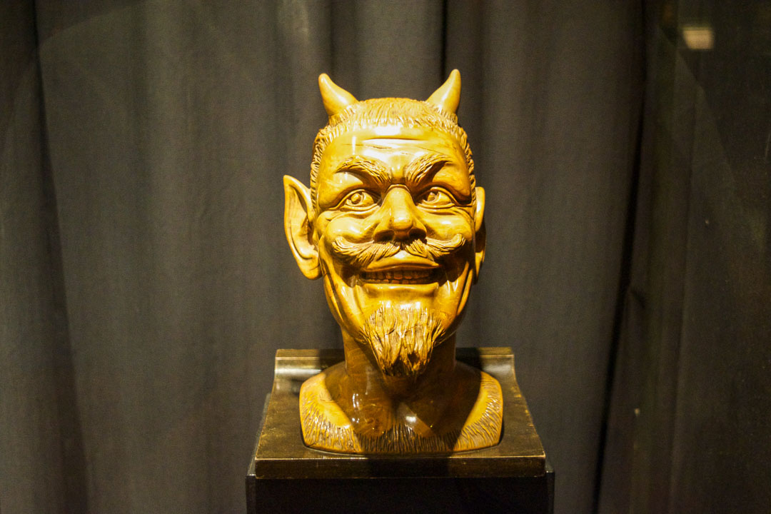 Global Devil Exhibits in Devils Museum