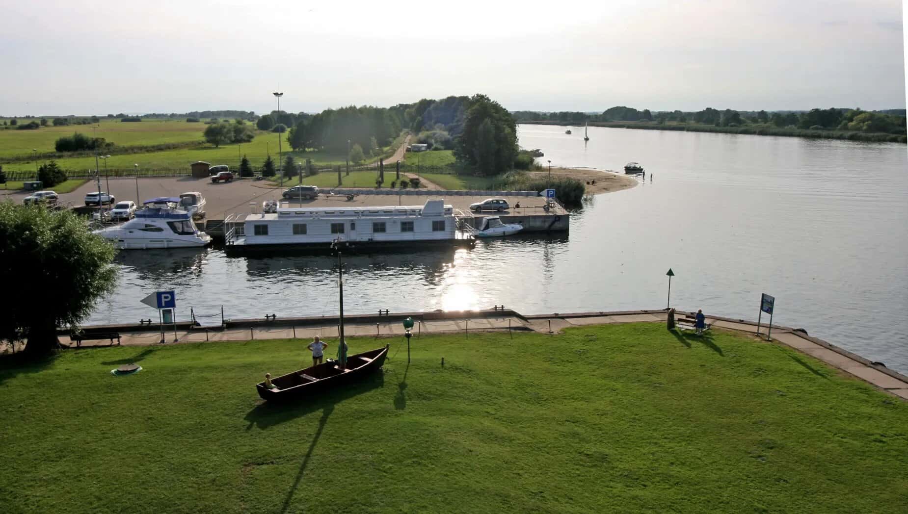 boat tour through the Nemunas Delta