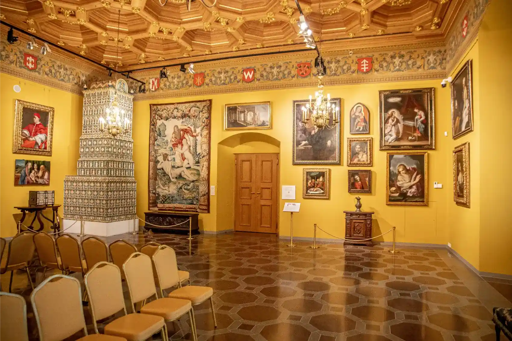 Reconstructed Royal Interiors of the Palace of the Grand Dukes of Lithuania