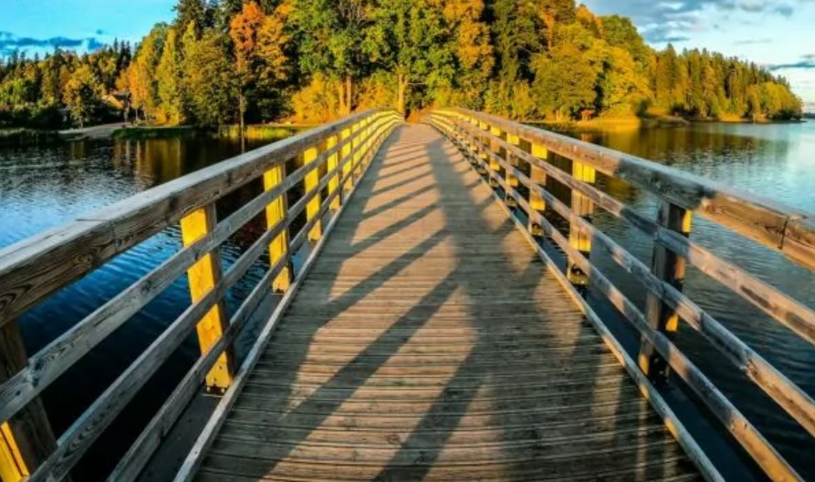 The Musical Bridge in Aluksne