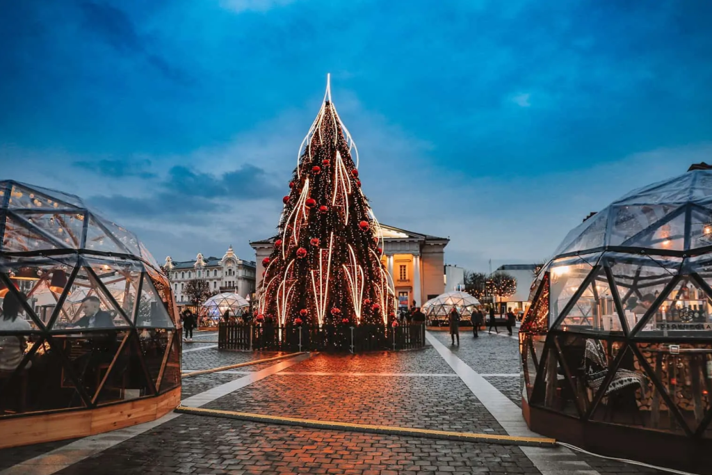Vilnius Christmas tree square