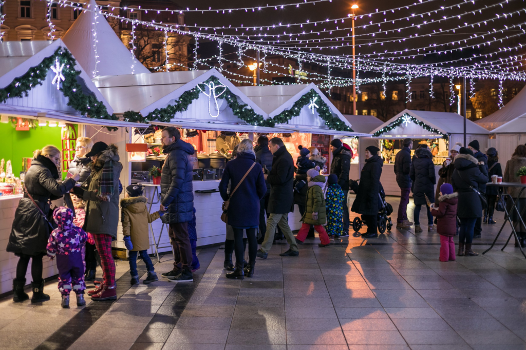 Lithuanian Christmas market