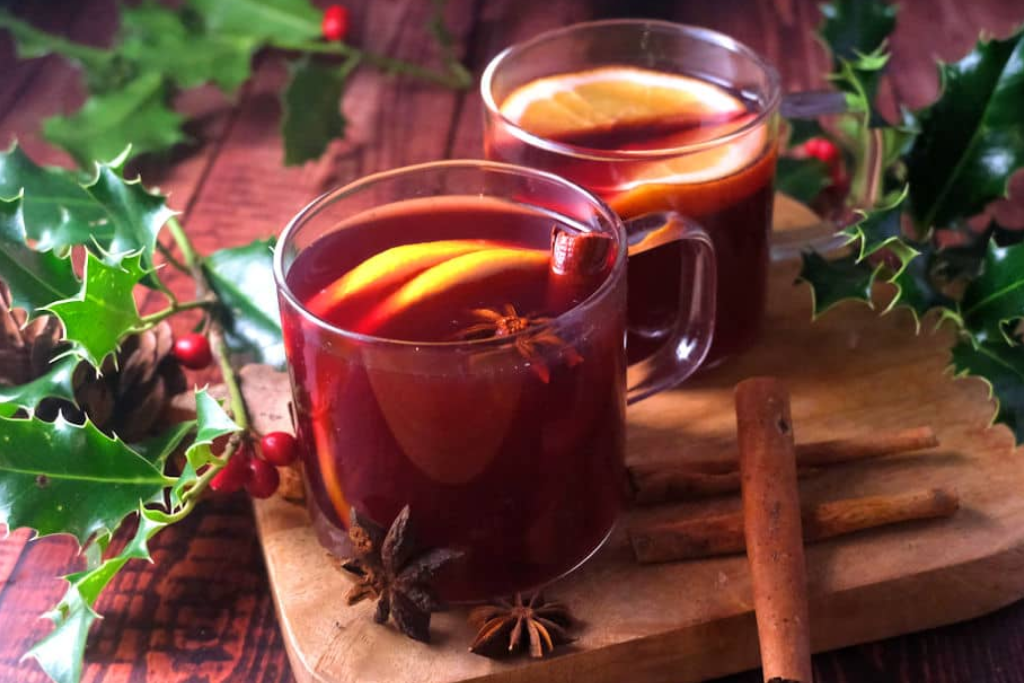 Christmas spiced drink