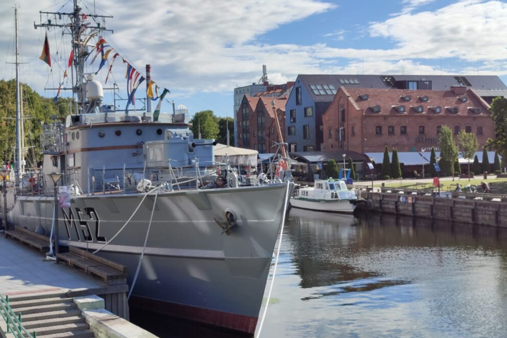 Museum harbor ship