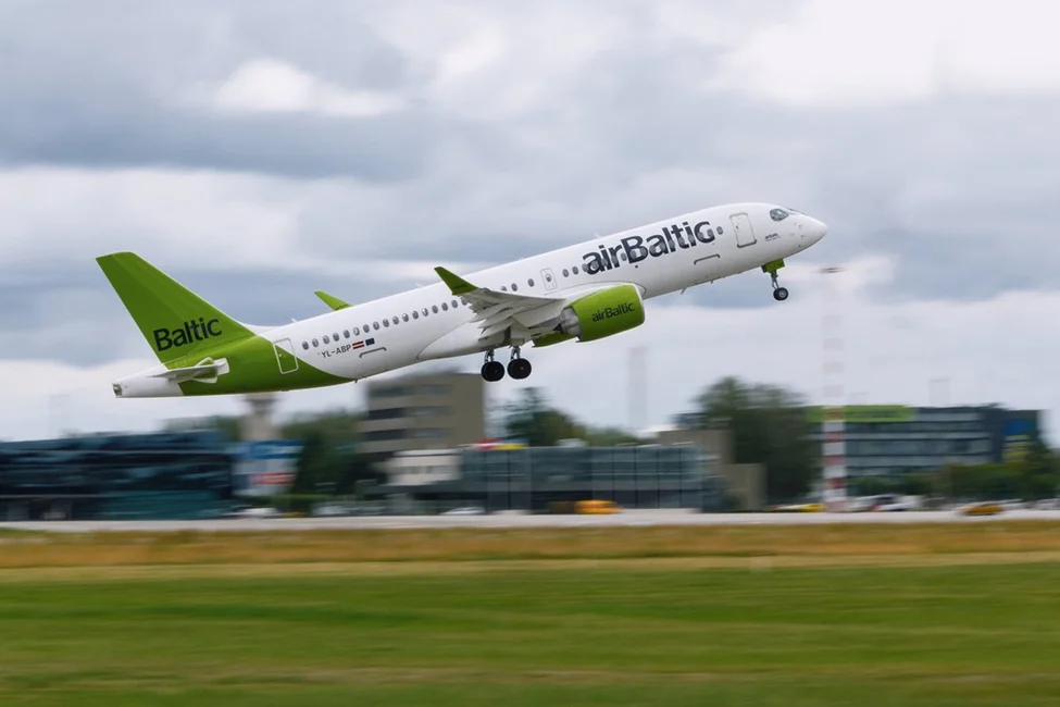 flights to riga route map