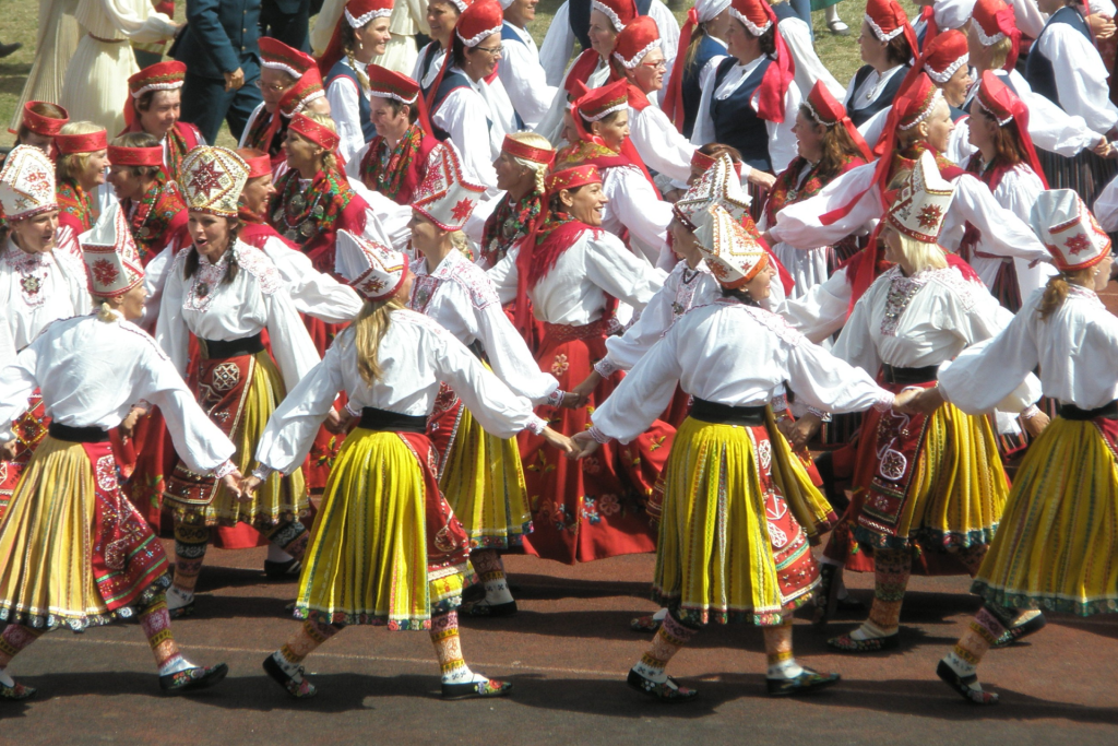 Estonian folk costumes