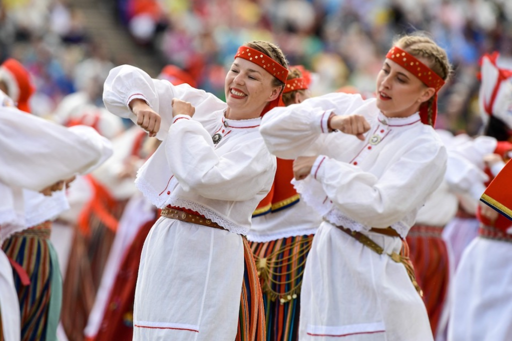 Estonian traditional dance
