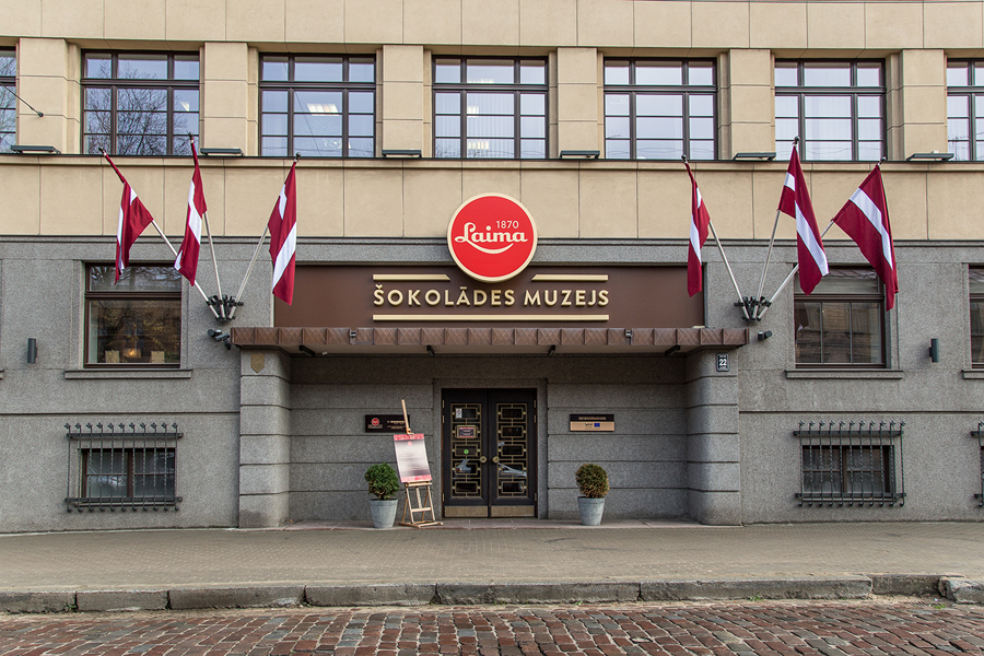 Laima Chocolate Museum in Riga